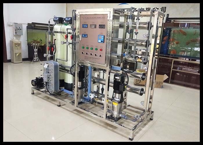 500lph Double Stage Ultrapure Water System Ro EDI System For Electronic Semiconductor