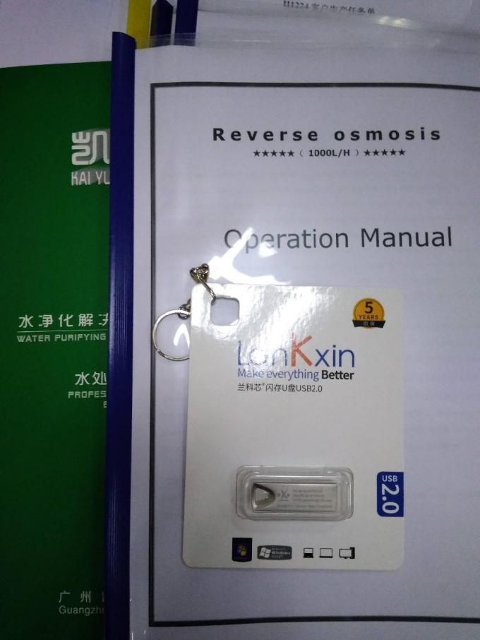 TDS Tuzluluk ve Sertlik Giderme için RO Su Arıtma Acı Su Sistemi 14